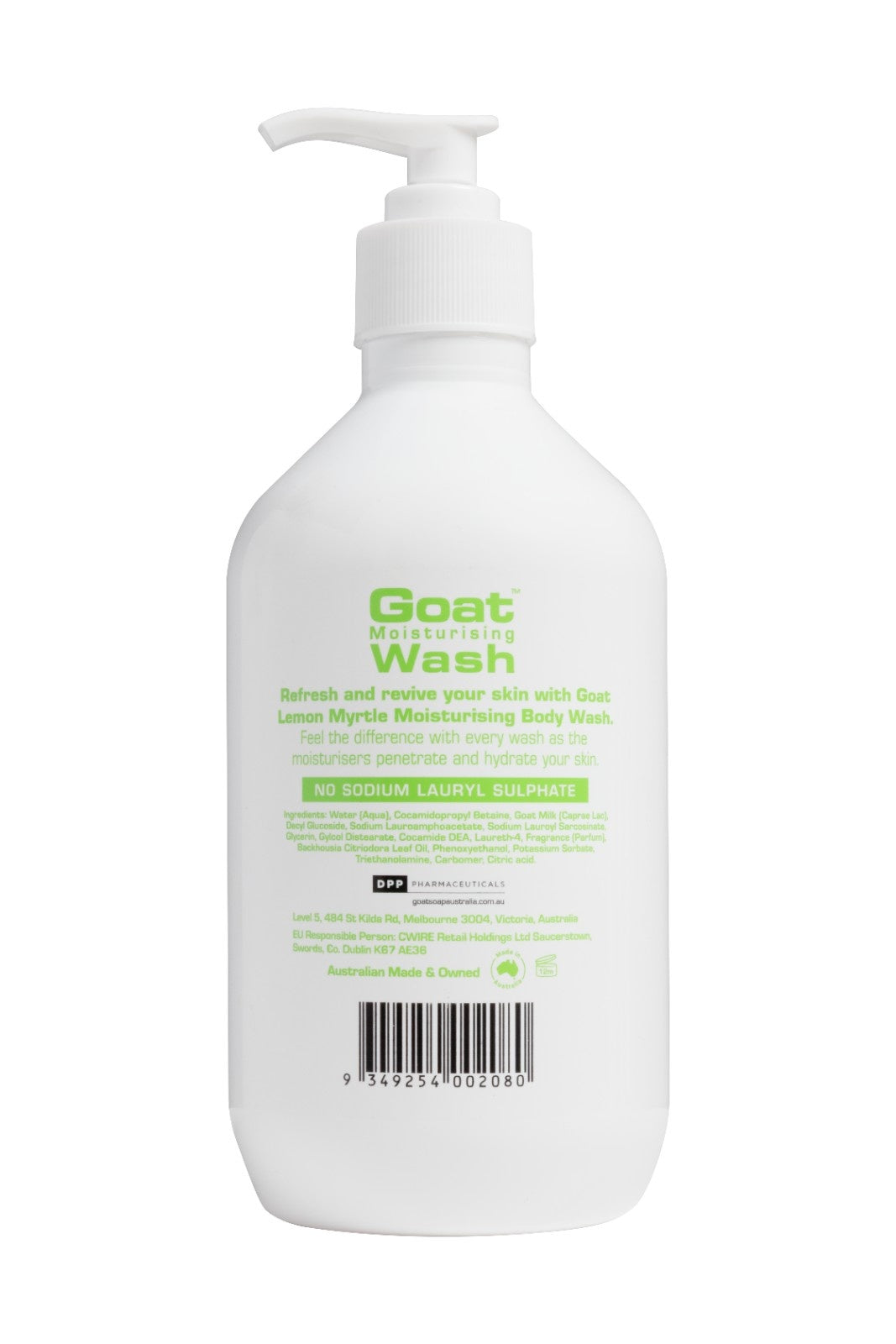 Goat - Moisturising Wash with Lemon Myrtle