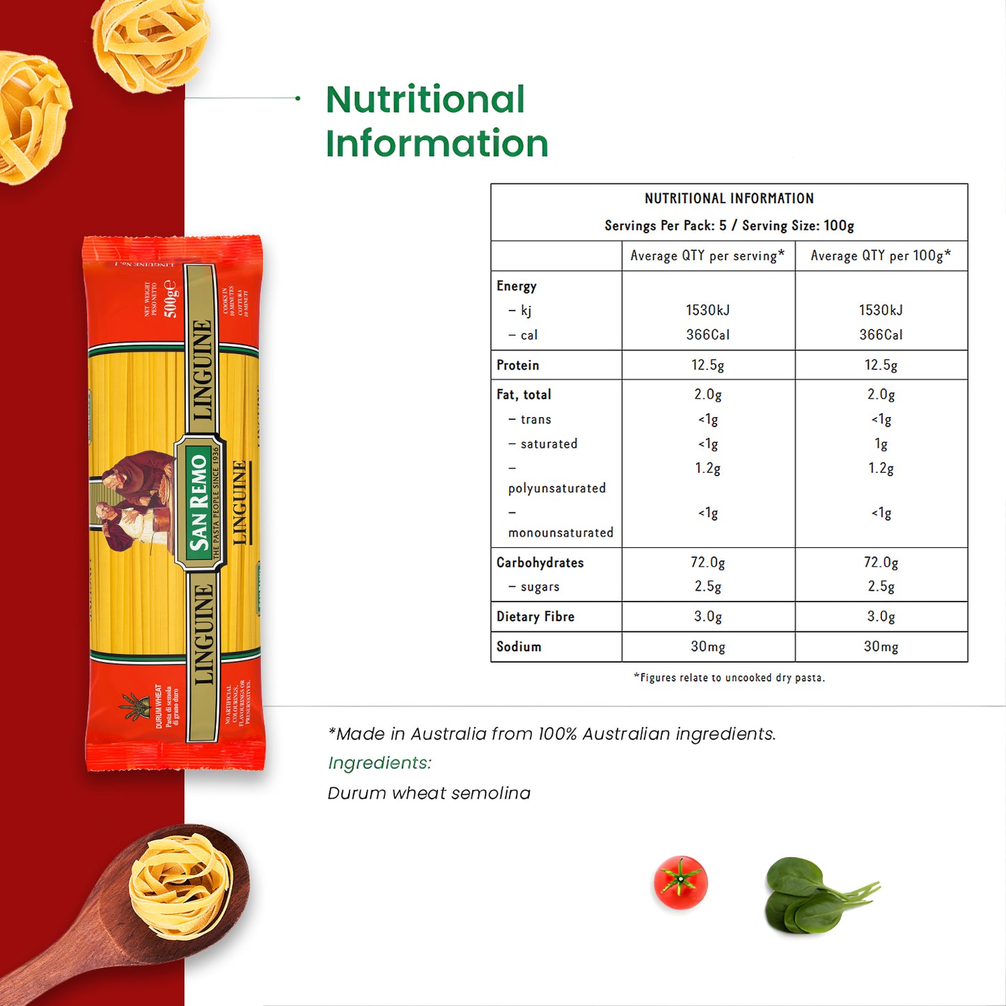 San Remo - Linguine Pasta (500g)