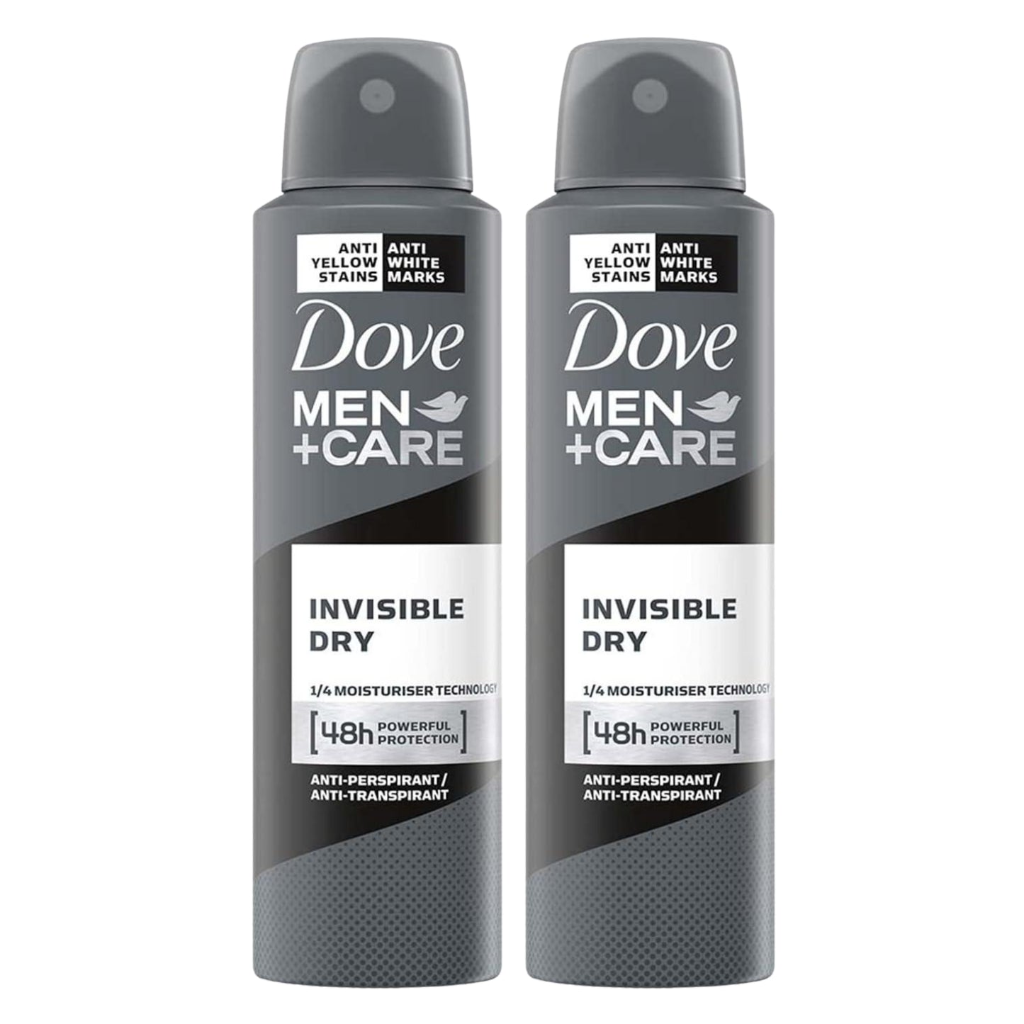 Dove Men+Care Invisible Dry Spray Deodorant 150 ml Pack of 2