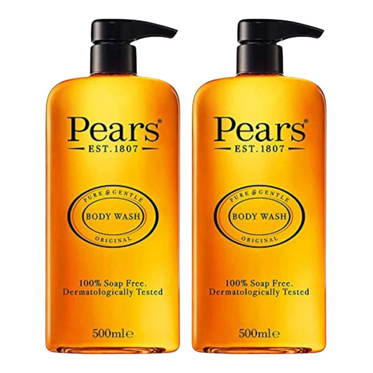 Pears Pure & Gentle Shower Gel 500 ml Pack of 2