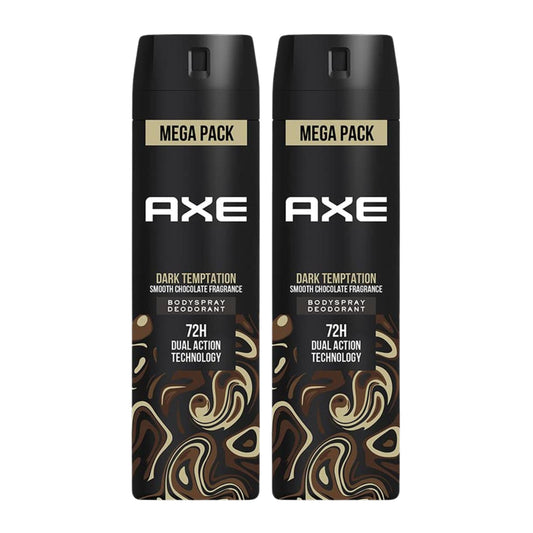 Axe Dark Temptation Deodorant Spray 215 ml Pack of 2