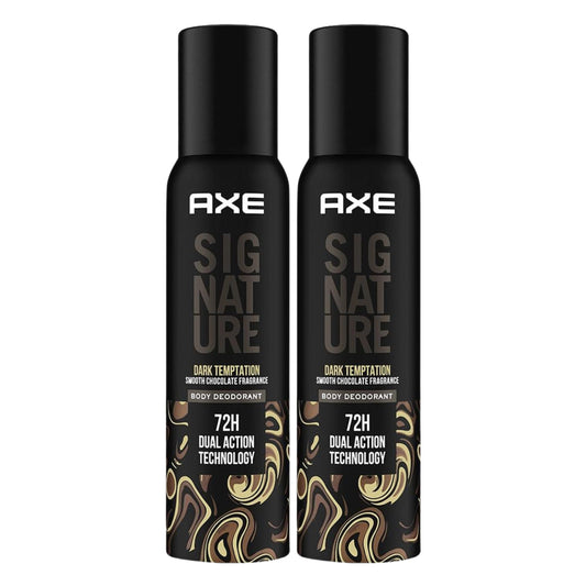 Axe Signature Dark Temptation No Gas Deodorant 154 ml Pack of 2