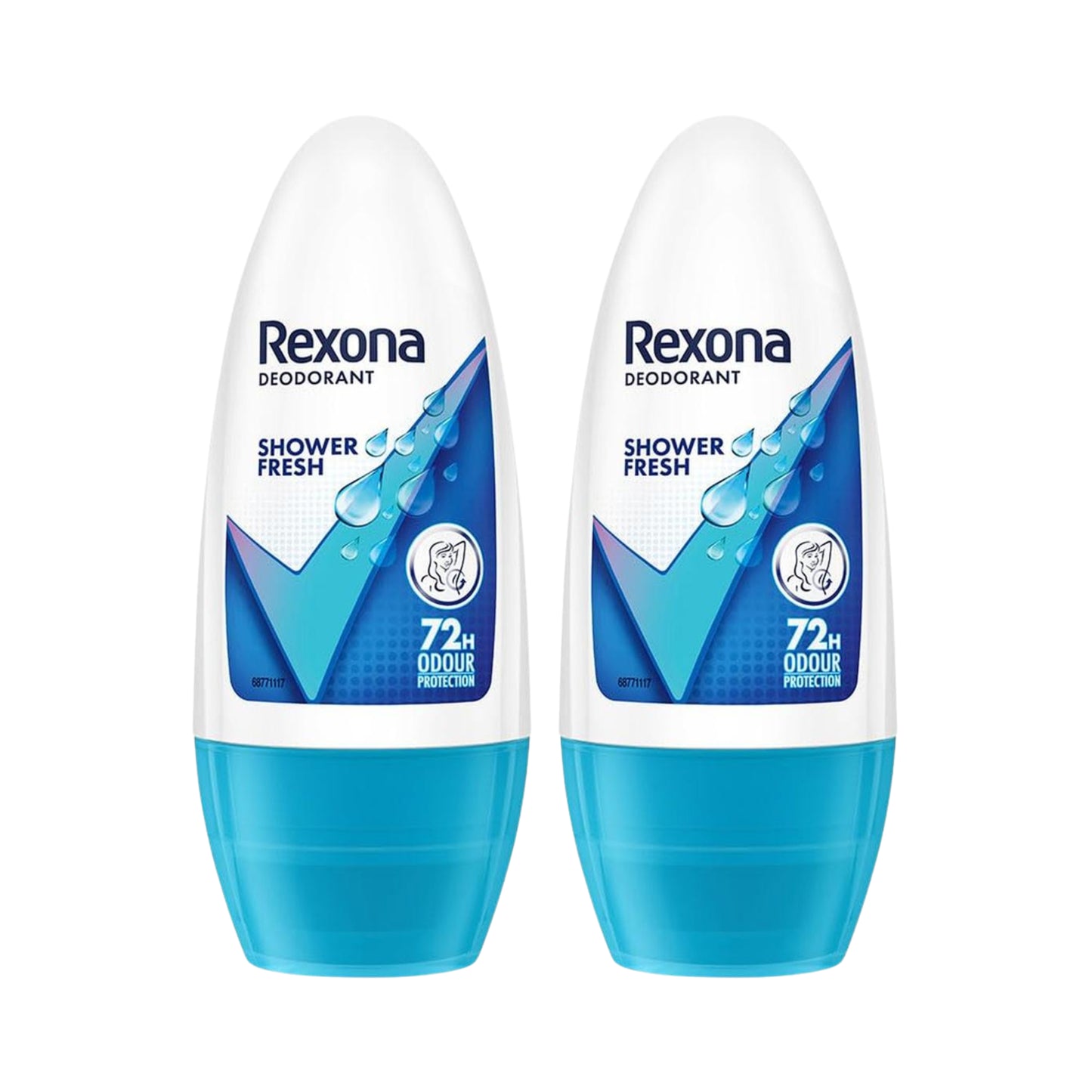 Rexona Shower Fresh Roll On Deodorant Women 50 ml Pack of 2