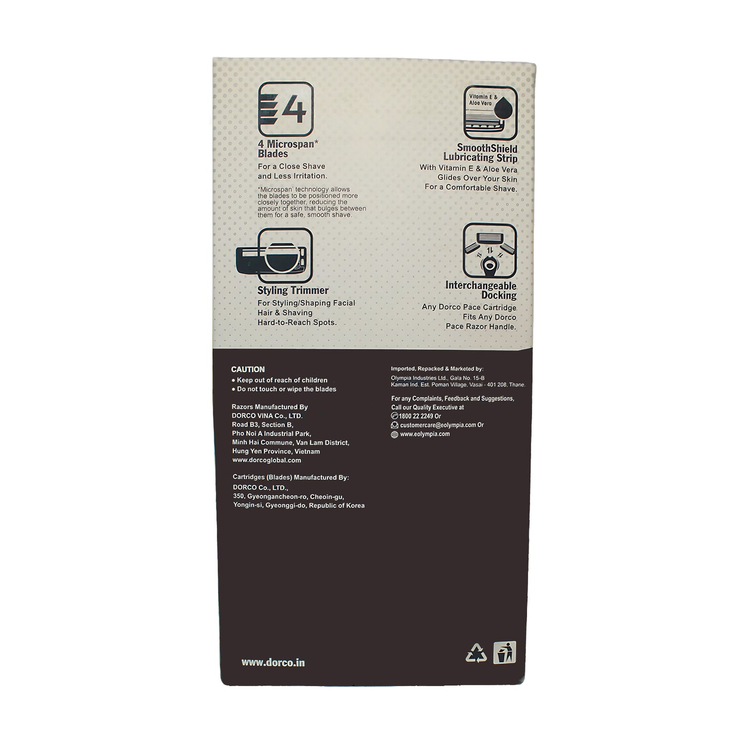 Dorco R+4 Pace 6