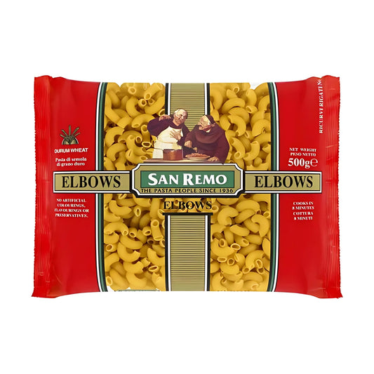 San Remo Elbows Pasta, 500g