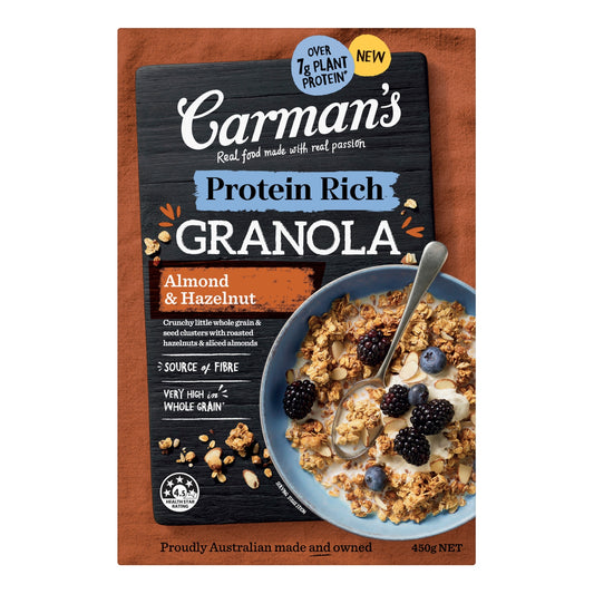 Carmans Granola Protein Rich Almond & Hazelnut 450g
