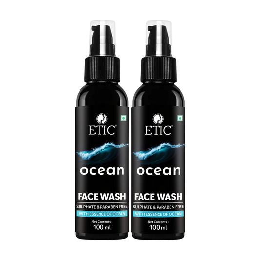 Etic Ocean Men's Face Wash 100ml Pack Of 2