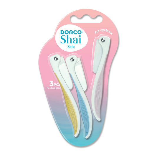 Dorco Shai Foldable Eyebrow & Facial Razor