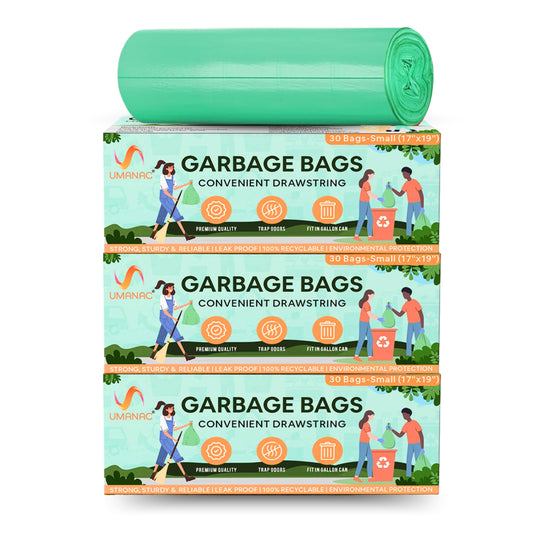 Garbage Bag Biodegradable- Small- 17X 19 Inches
