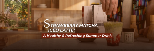 Strawberry Matcha Iced Latte: A Healthy & Refreshing Summer Drink