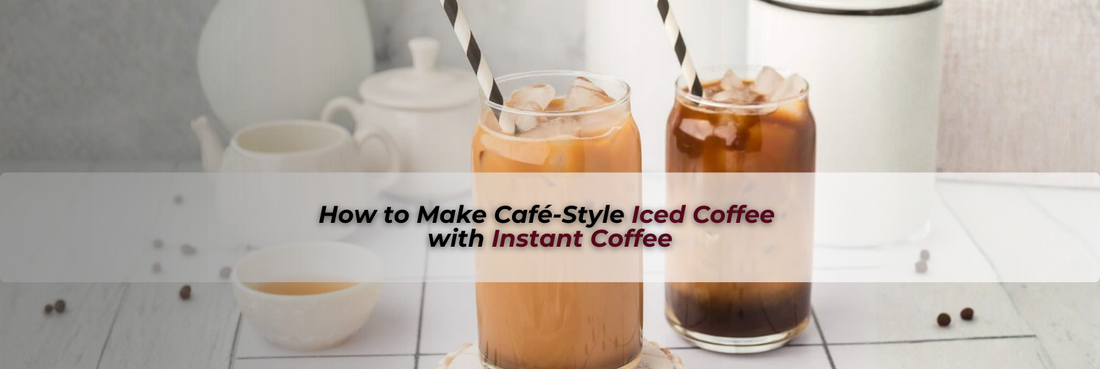 How to Make Café-Style Iced Coffee with Instant Coffee