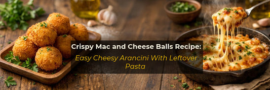 Crispy Mac and Cheese Balls Recipe: Easy Cheesy Arancini With Leftover Pasta