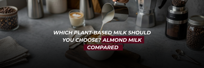 Almond milk vs oat milk vs soy milk comparison – MILKLAB plant-based barista milk available in India at OLYKART
