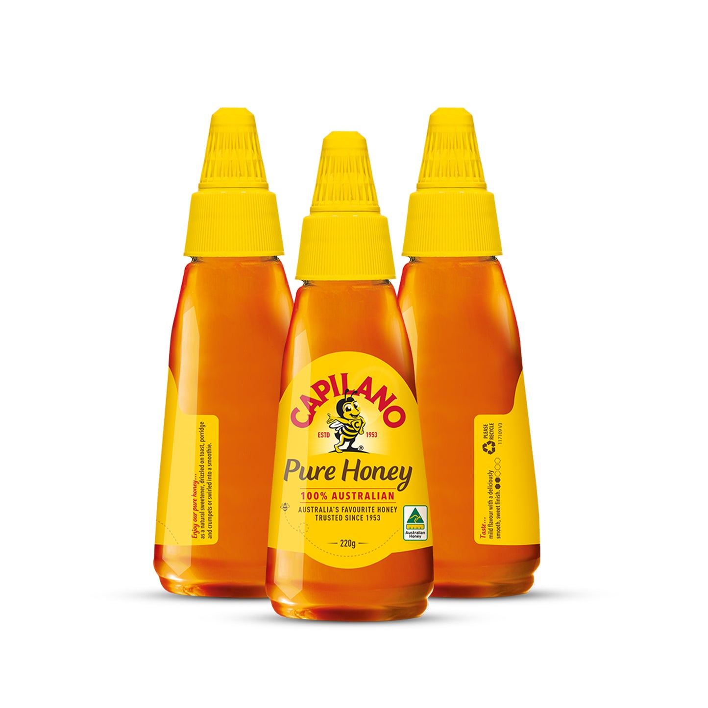 Capilano Pure Honey| No Added Sugar- 220g