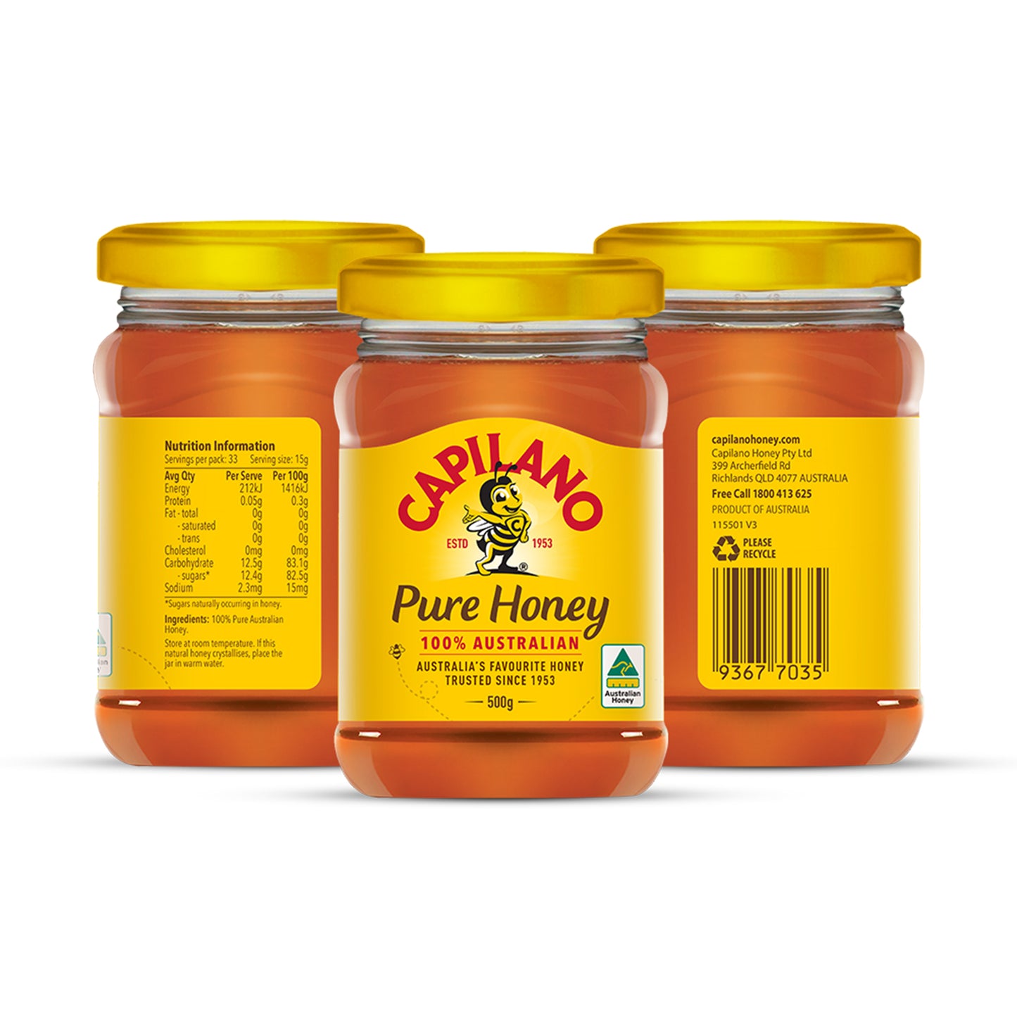 Capilano Pure Australian Honey- 500g