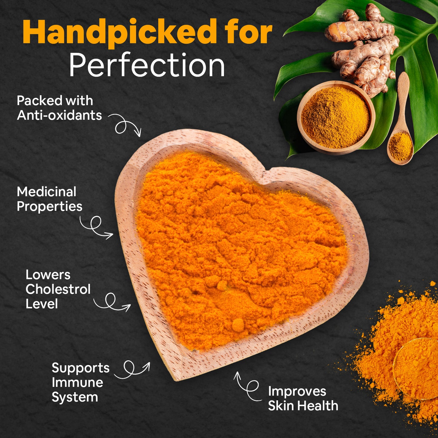 Umanac Lakadong Turmeric Powder- 250Gm (Pack Of 2)
