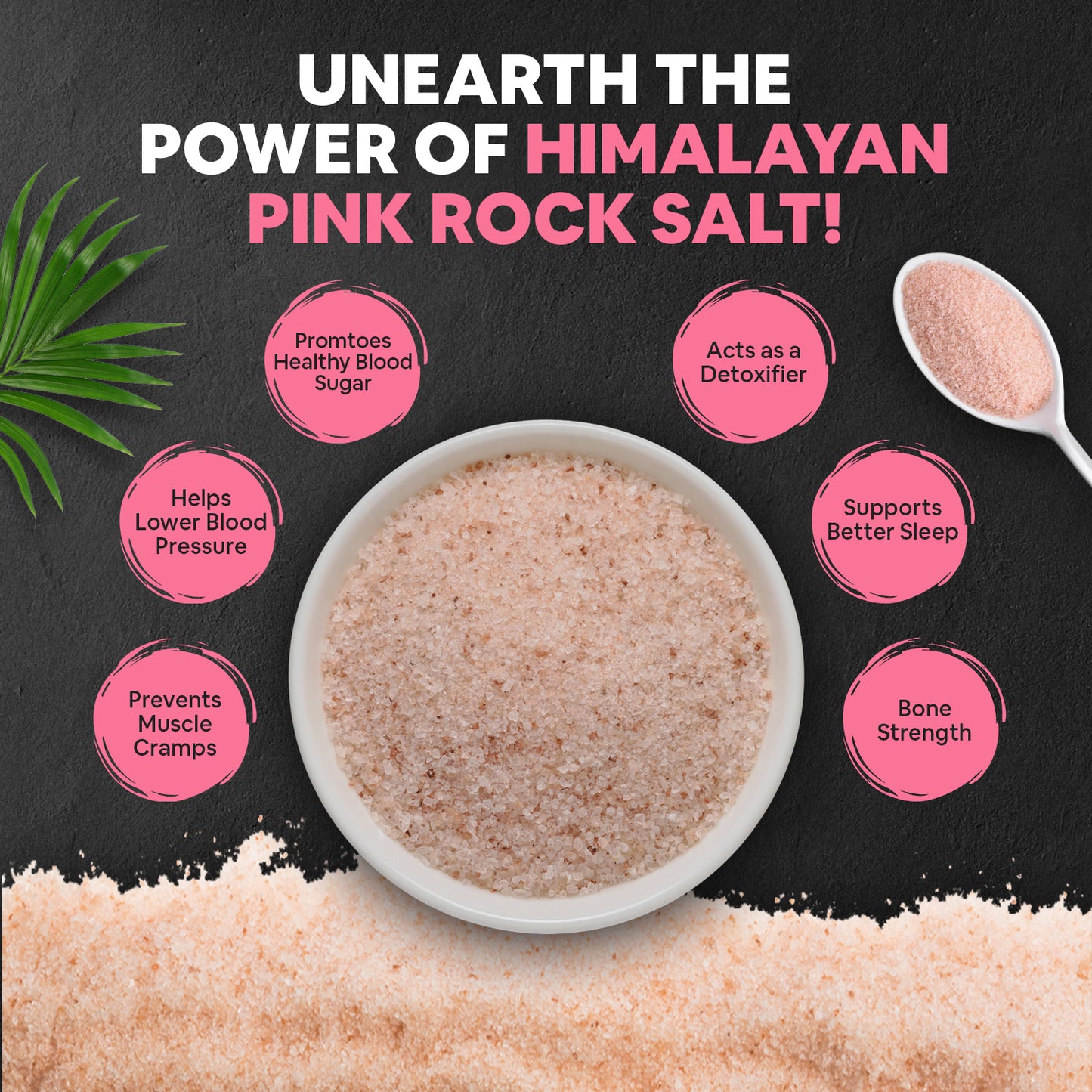 Umanac Himalayan Pink Rock Salt- 1.25Kg