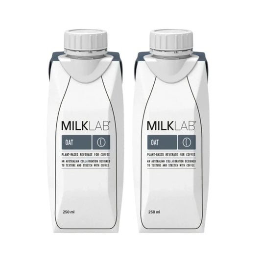 MILKLAB Oat Milk for lattes & more, Gluten-free Milk for a Healthier Choice, 250ML- Pack of 2
