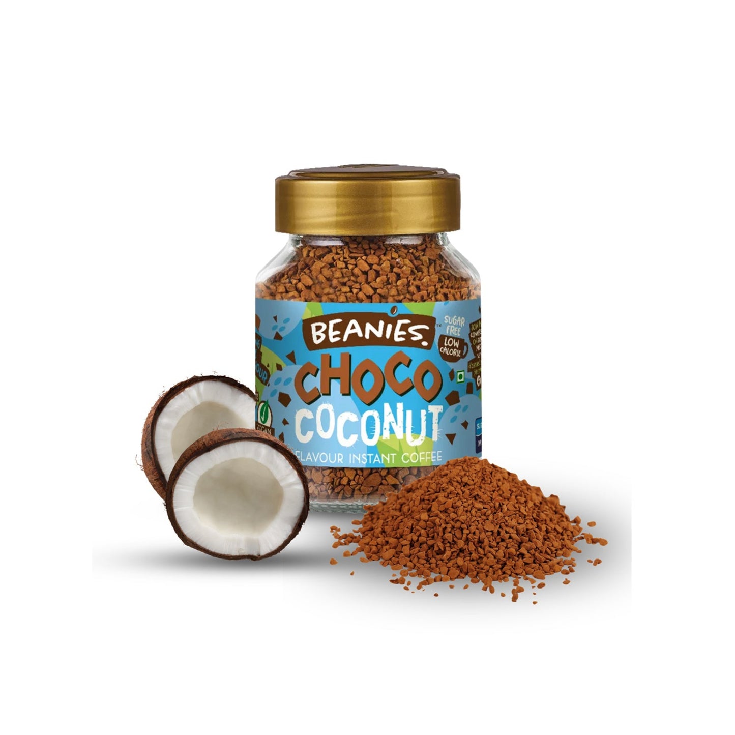 Beanies Choco Coconut Instant Coffee, 50g