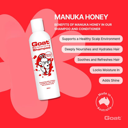Goat - Moisturising Shampoo Manuka Honey (300ml)