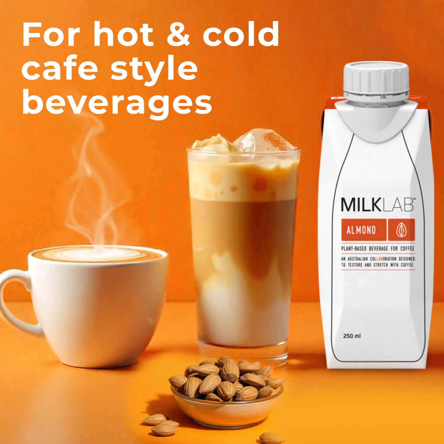 MILKLAB Almond Milk | Plant-Based & Barista-Ready