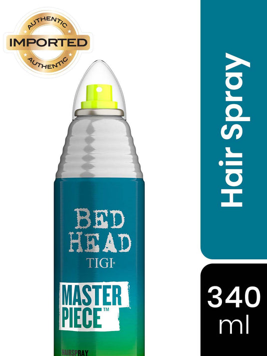 Bed Head Master Piece Hair Spray with Extra Strong Hold & Massive Shine - 340ml