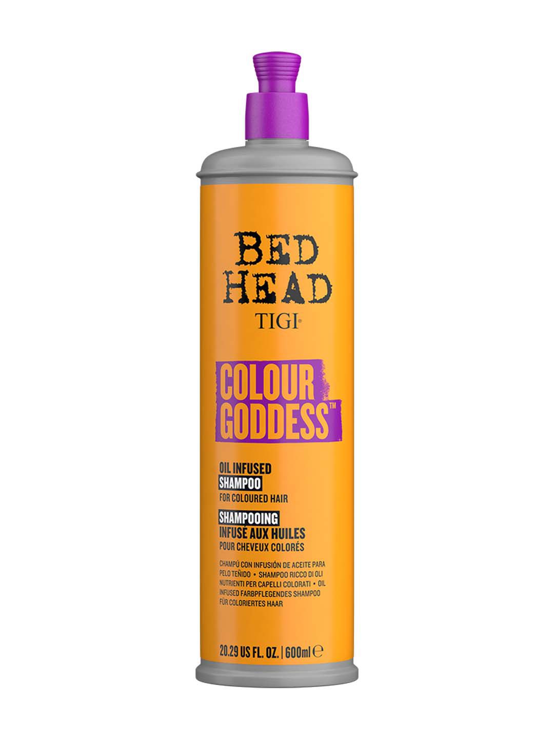 Bed Head Colour Goddess Oil Infused Shampoo for Coloured Hair.