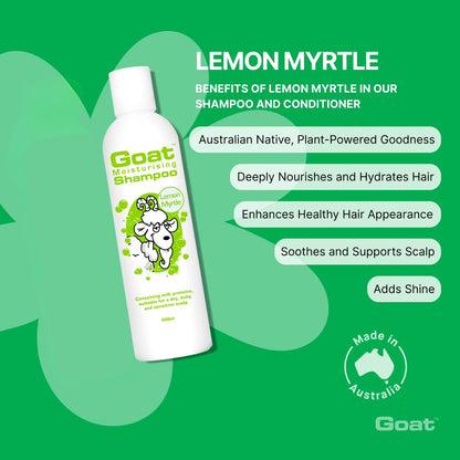 Goat - Moisturising Shampoo Lemon Myrtle (300ml)