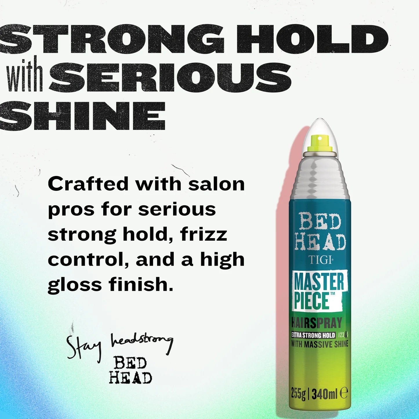 Bed Head Master Piece Hair Spray with Extra Strong Hold – 340ml