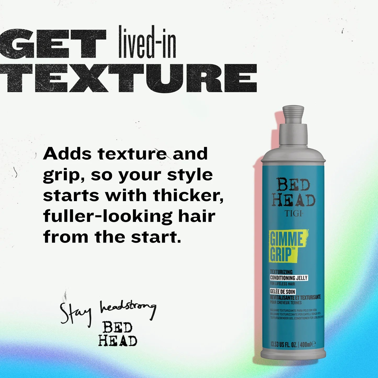 Bed Head Gimme Grip Texturizing Conditioner – 6X600ML