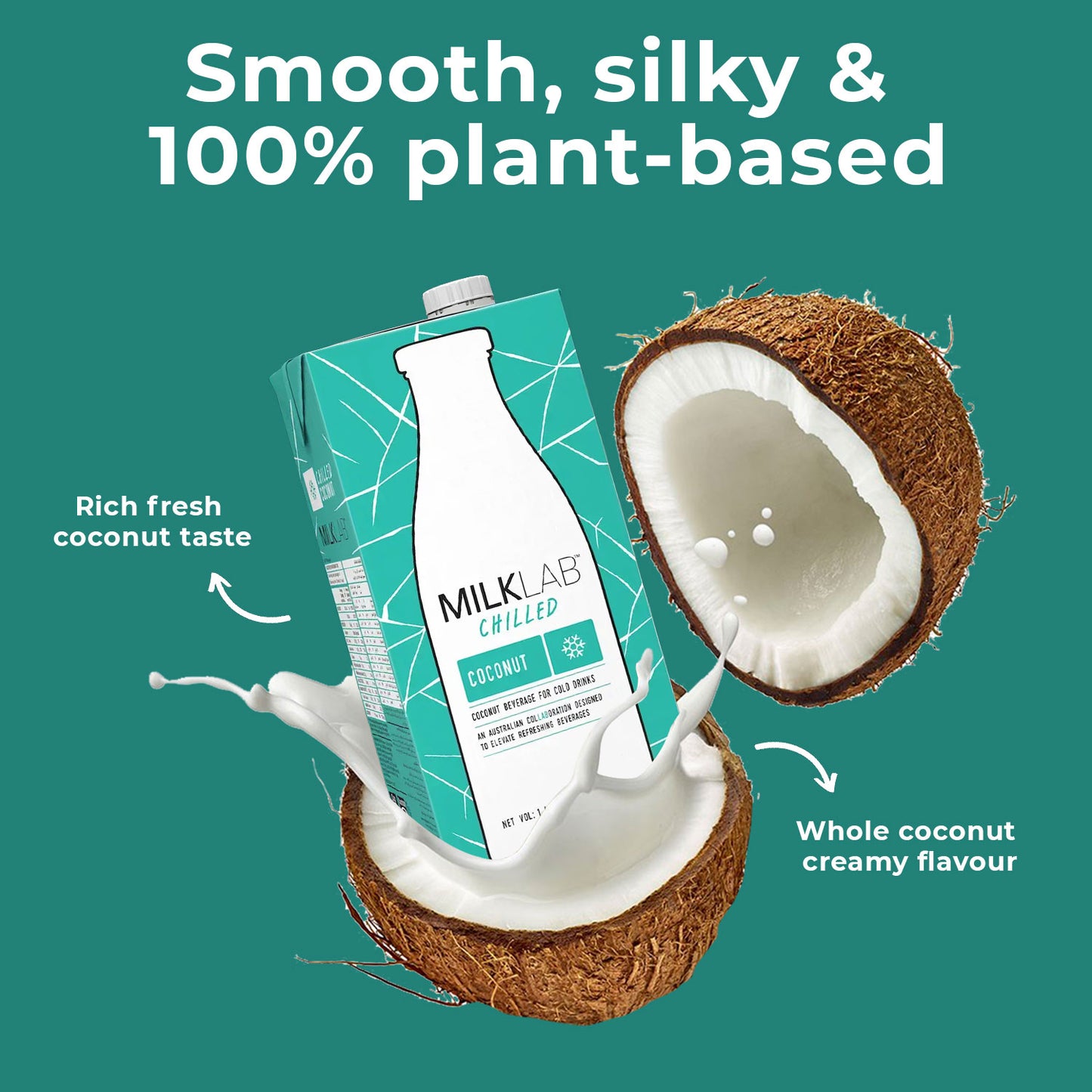 MILKLAB Coconut Milk | Lactose-Free & Barista-Ready