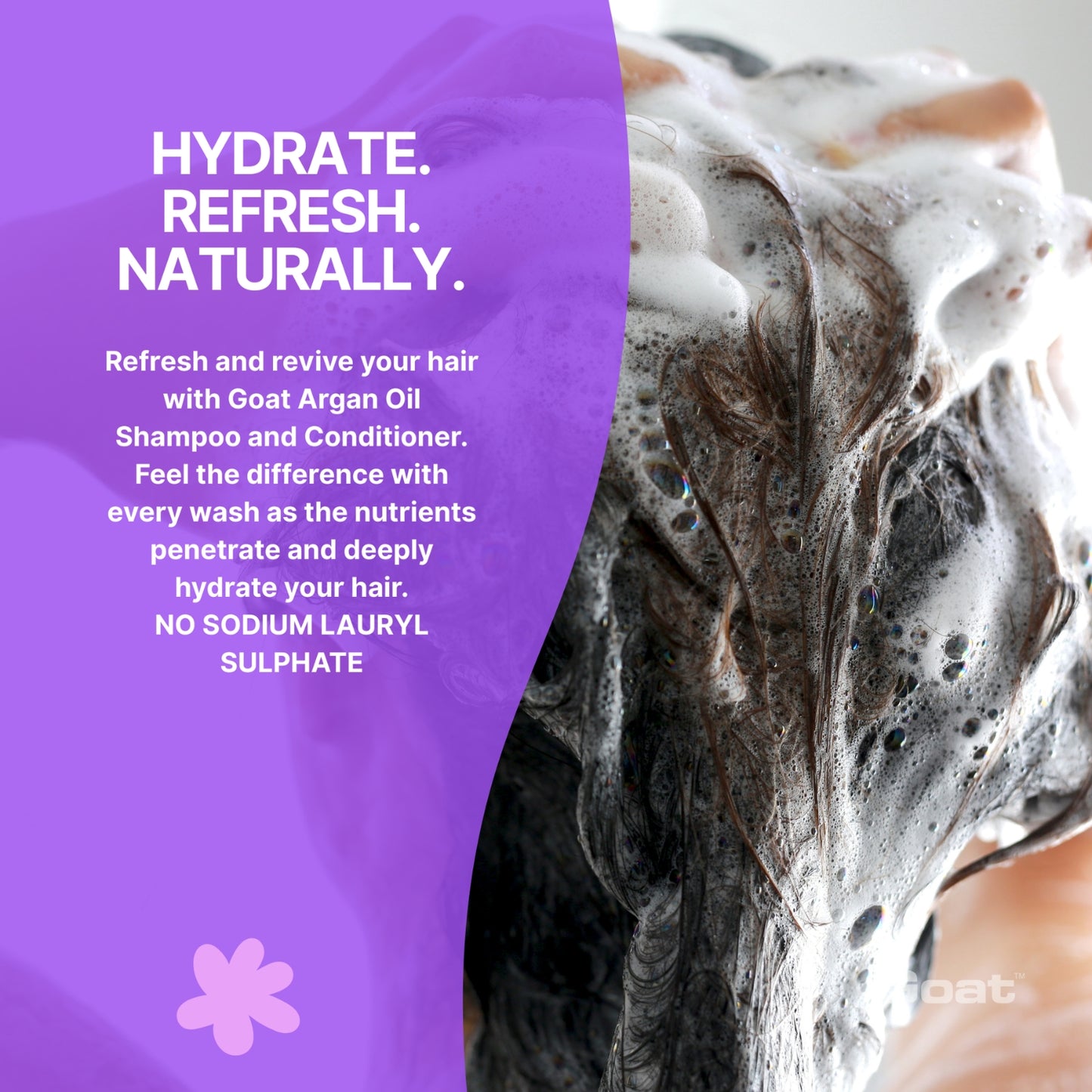 Goat - Moisturising Shampoo Argan Oil