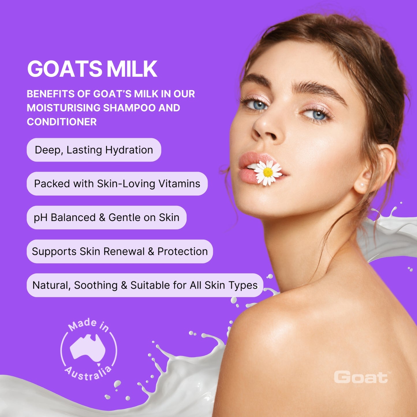 Goat - Moisturising Shampoo Argan Oil
