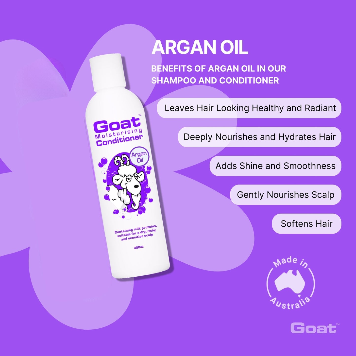 Goat - Moisturising Conditioner with Argan Oil