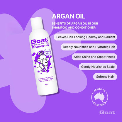 Goat - Moisturising Shampoo Argan Oil (300ml)