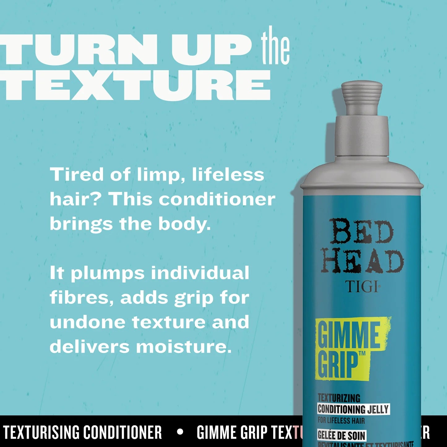 Bed Head Gimme Grip Texturizing Conditioner – 6X600ML