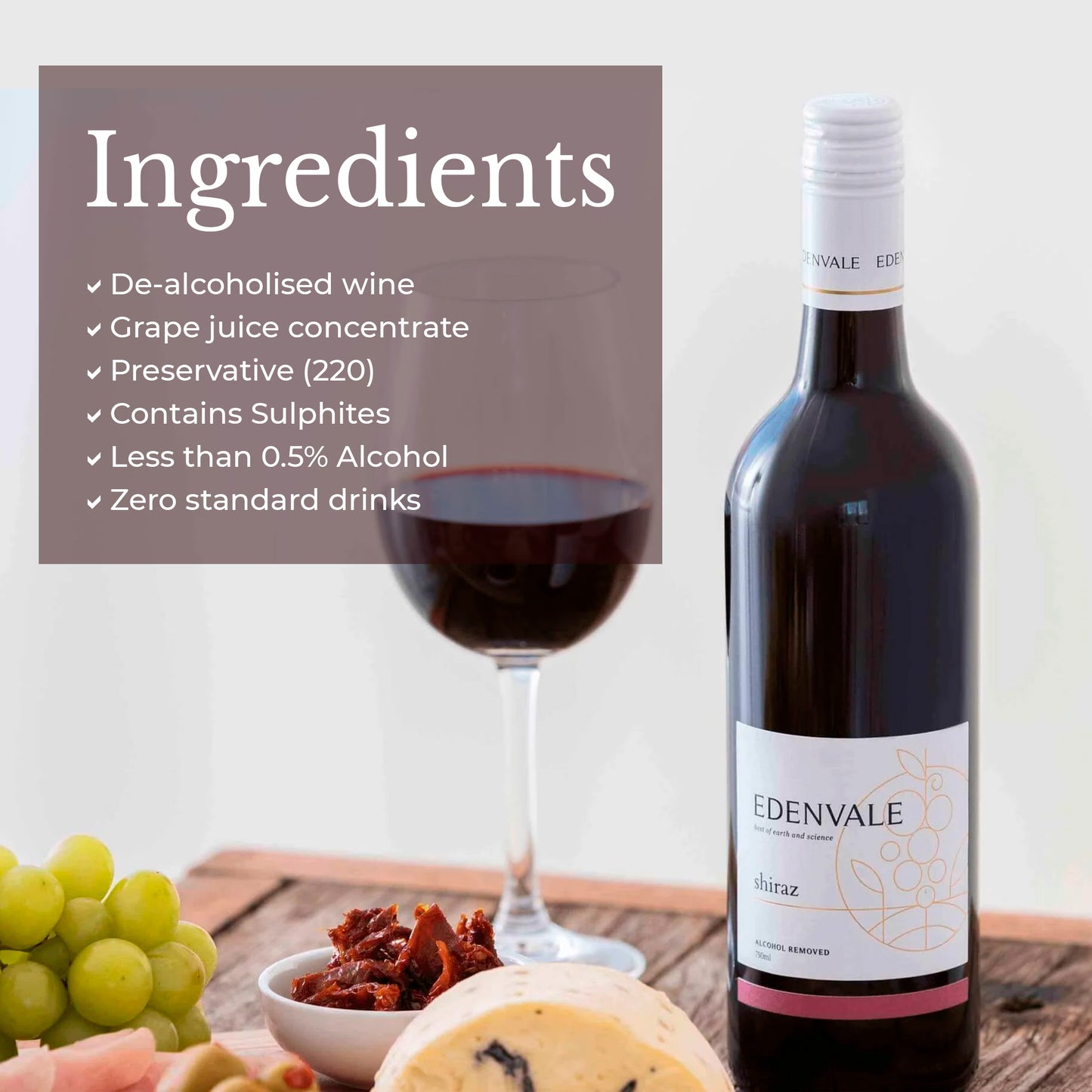 Edenvale Shiraz, 750ml