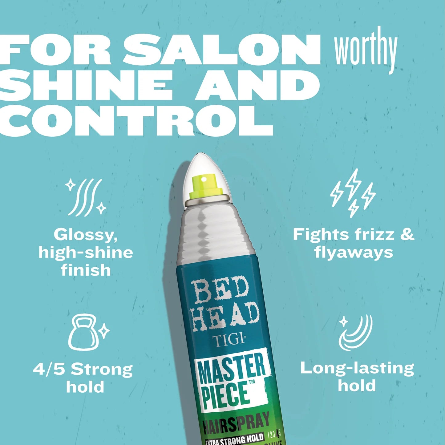Bed Head Master Piece Hair Spray with Extra Strong Hold – 340ml