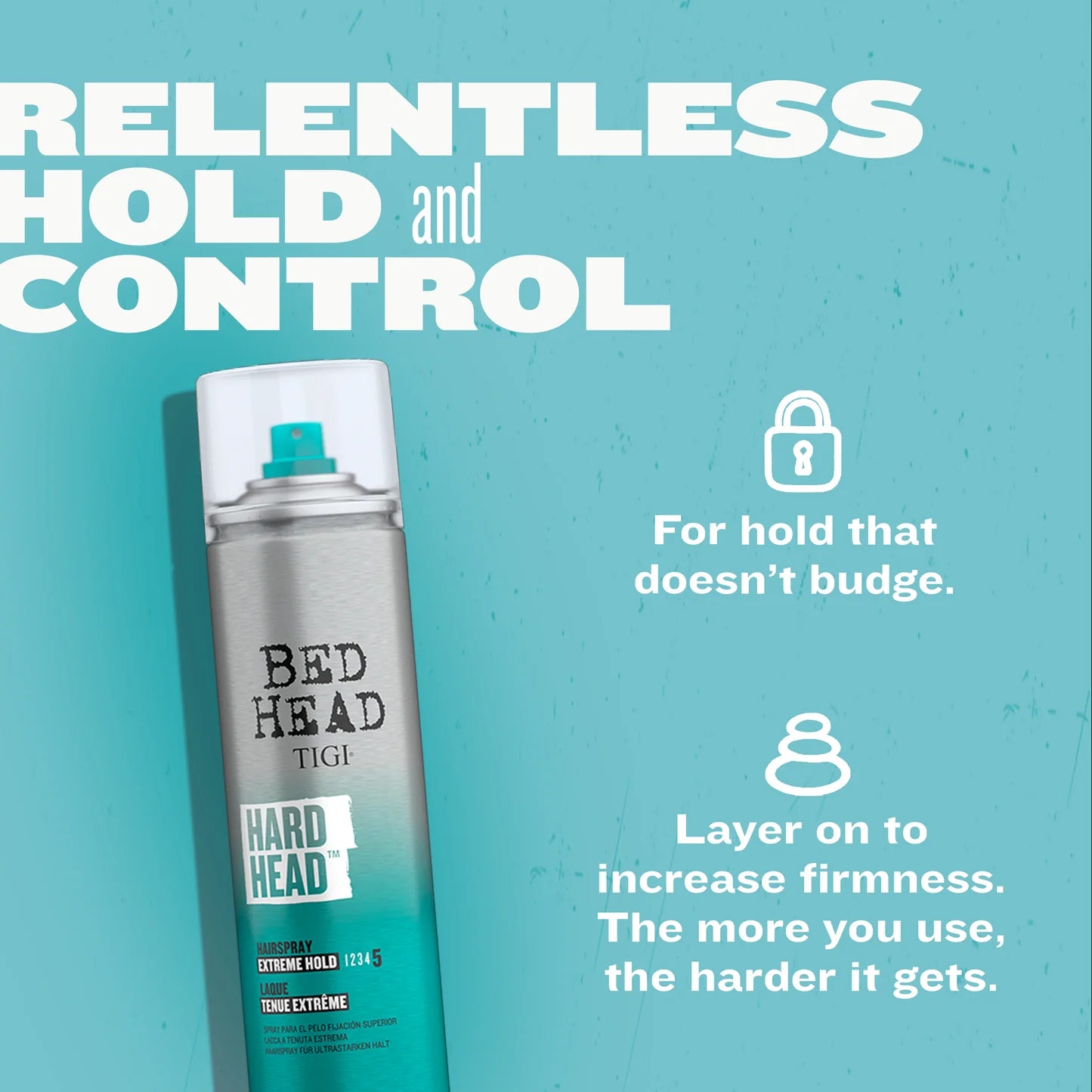 Bed Head Hard Head Hair Spray – 385ml