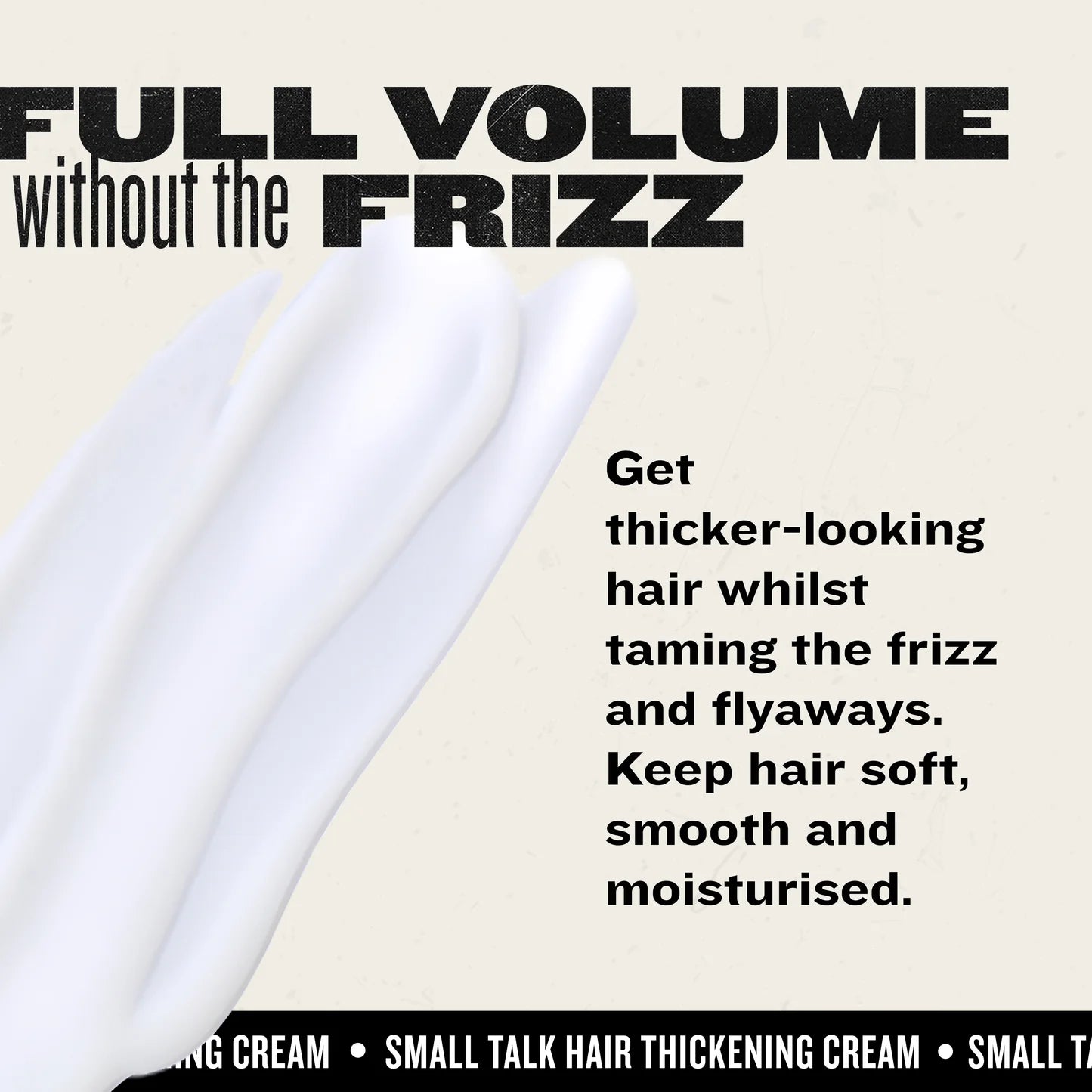 Bed Head Small Talk Thickening Cream Hair Styler – 125ml
