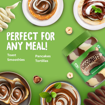 BONI - Choconuts Duo Hazelnut & Cocoa Spread (400g)