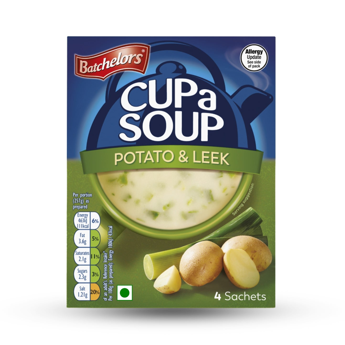 Batchelors Cup A Soup Creamy Potato and Leek, 107g
