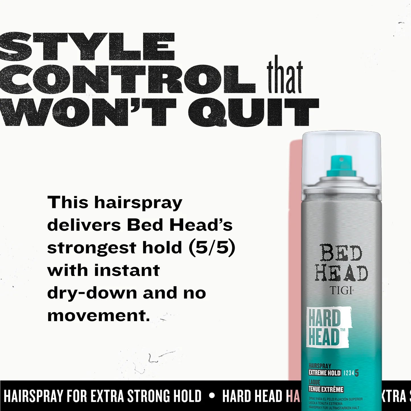 Bed Head Hard Head Hair Spray – 385ml