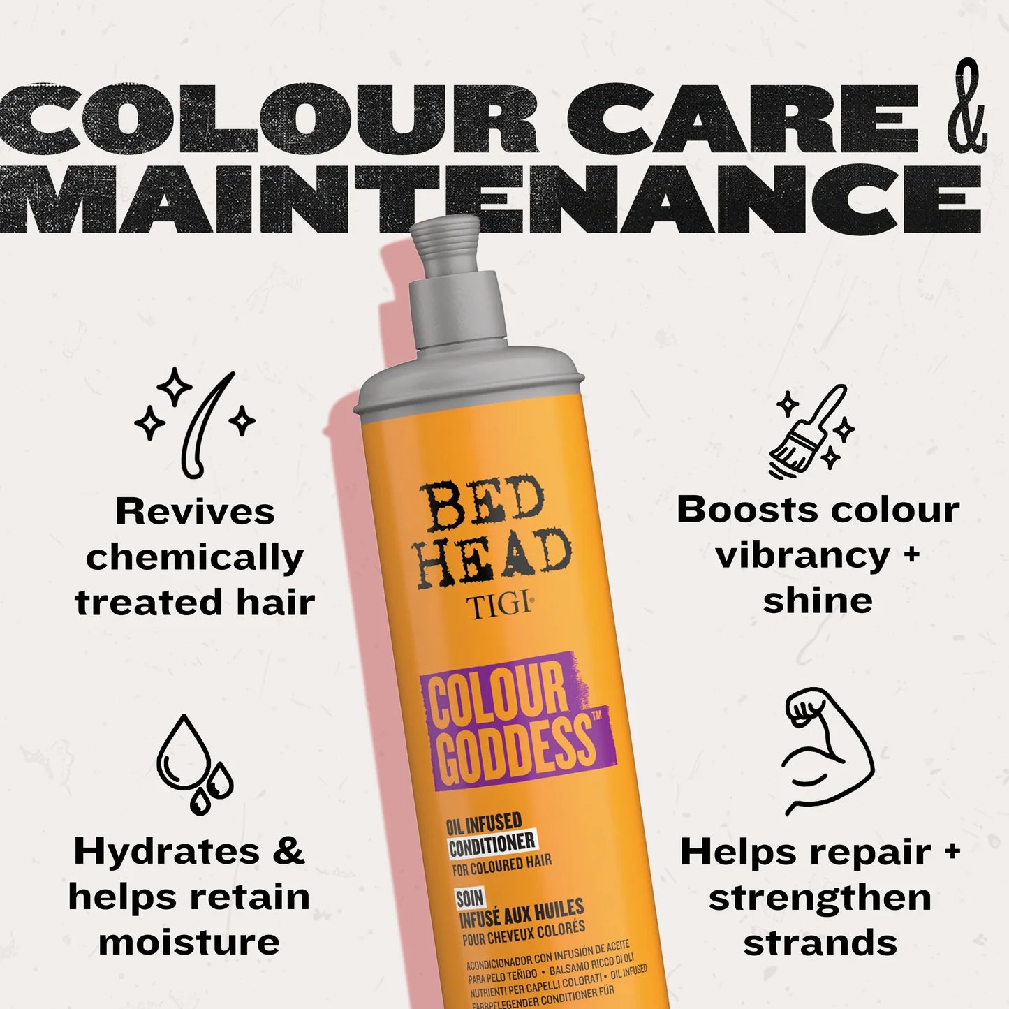 Bed Head Colour Goddess Conditioner for Coloured Hair