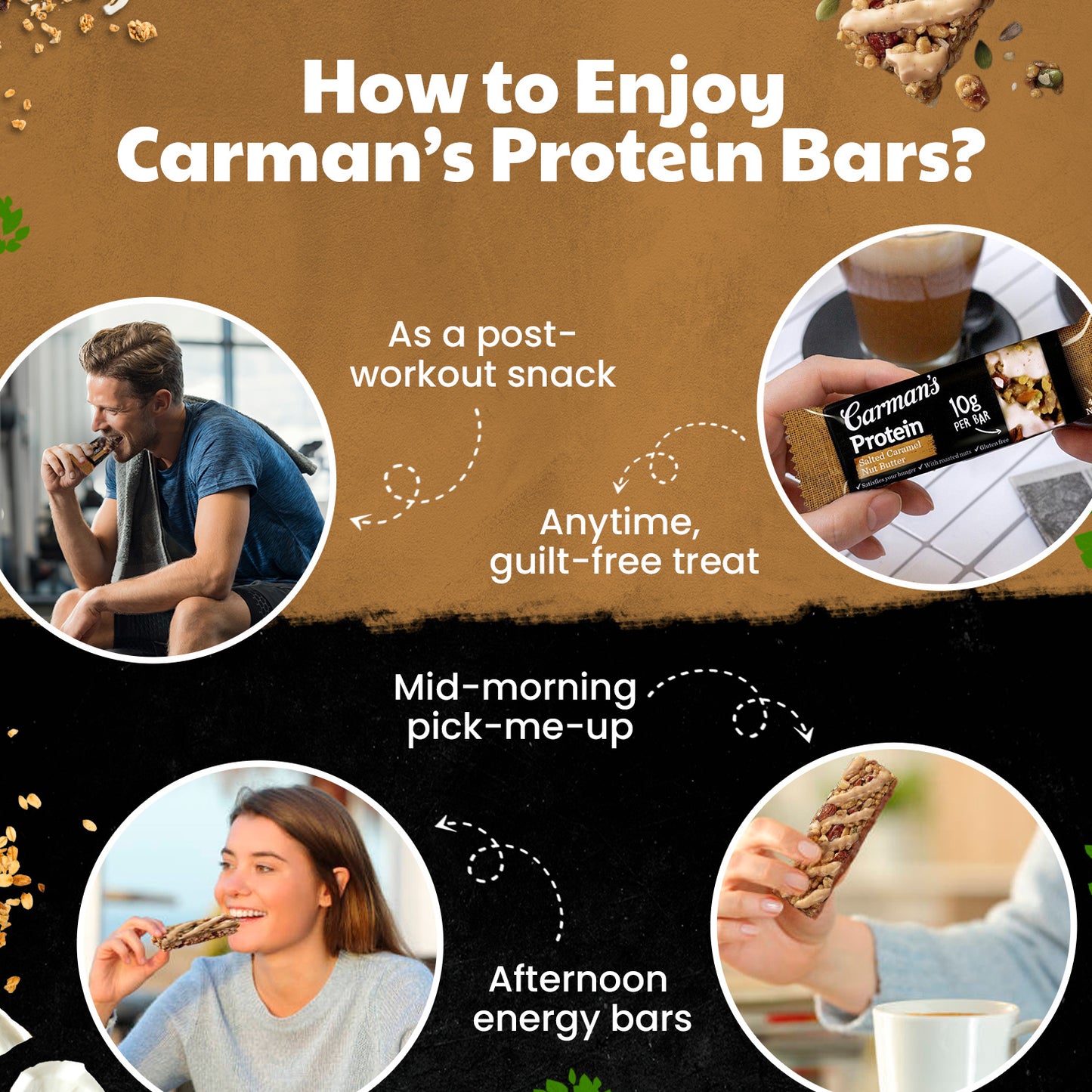 Carmans Bar Protein Salted Caramel Nut Butter 200g