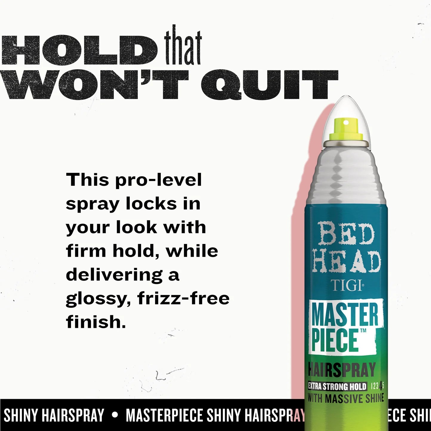 Bed Head Master Piece Hair Spray with Extra Strong Hold – 340ml