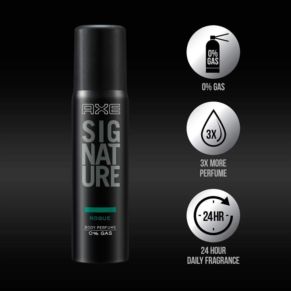 Axe Signature Rogue Body Perfume, 122ml