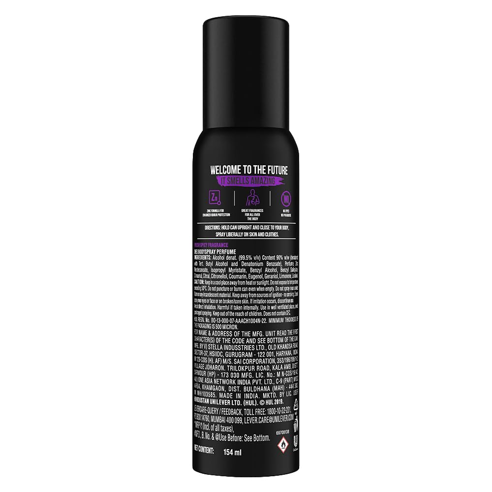 Axe Signature Maverick No Gas Body Deodorant for Men 154 ml