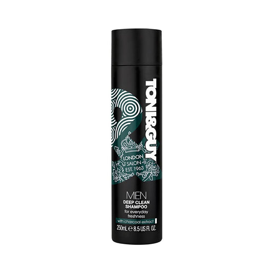 Toni&Guy Men Deep Clean Shampoo with Activated Charcoal – 250ml