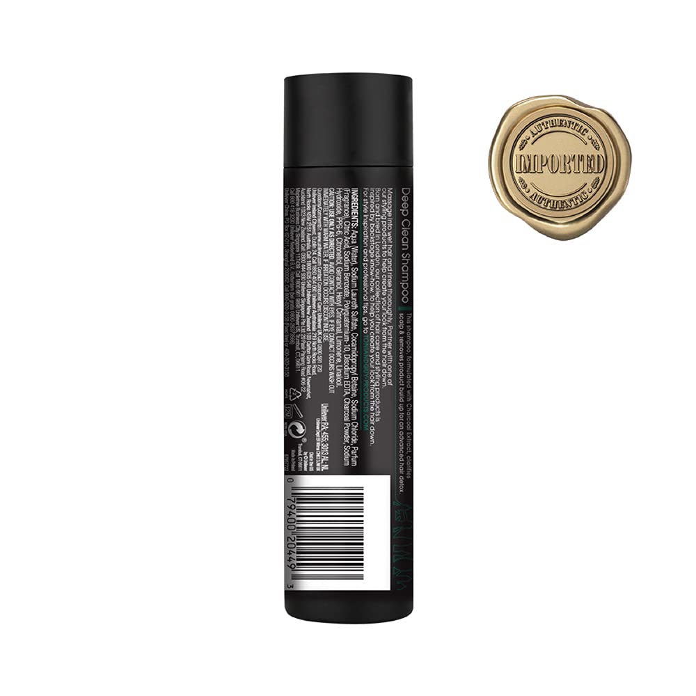 Toni&Guy Men Deep Clean Shampoo with Activated Charcoal – 250ml